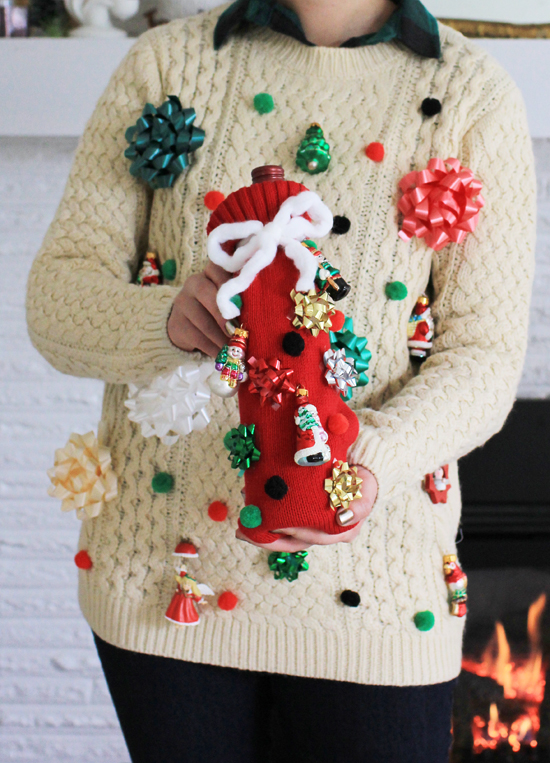DIY Ugly Christmas Sweater | At Home In Love