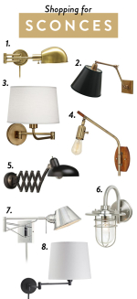 Inspiration: Wall Sconces for Every Room | At Home In Love
